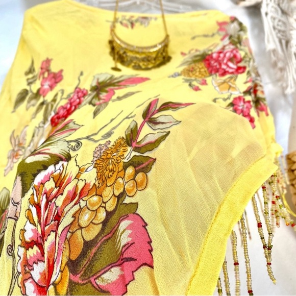 Sweet Gypsy Floral Coverup - Picture 8 of 12